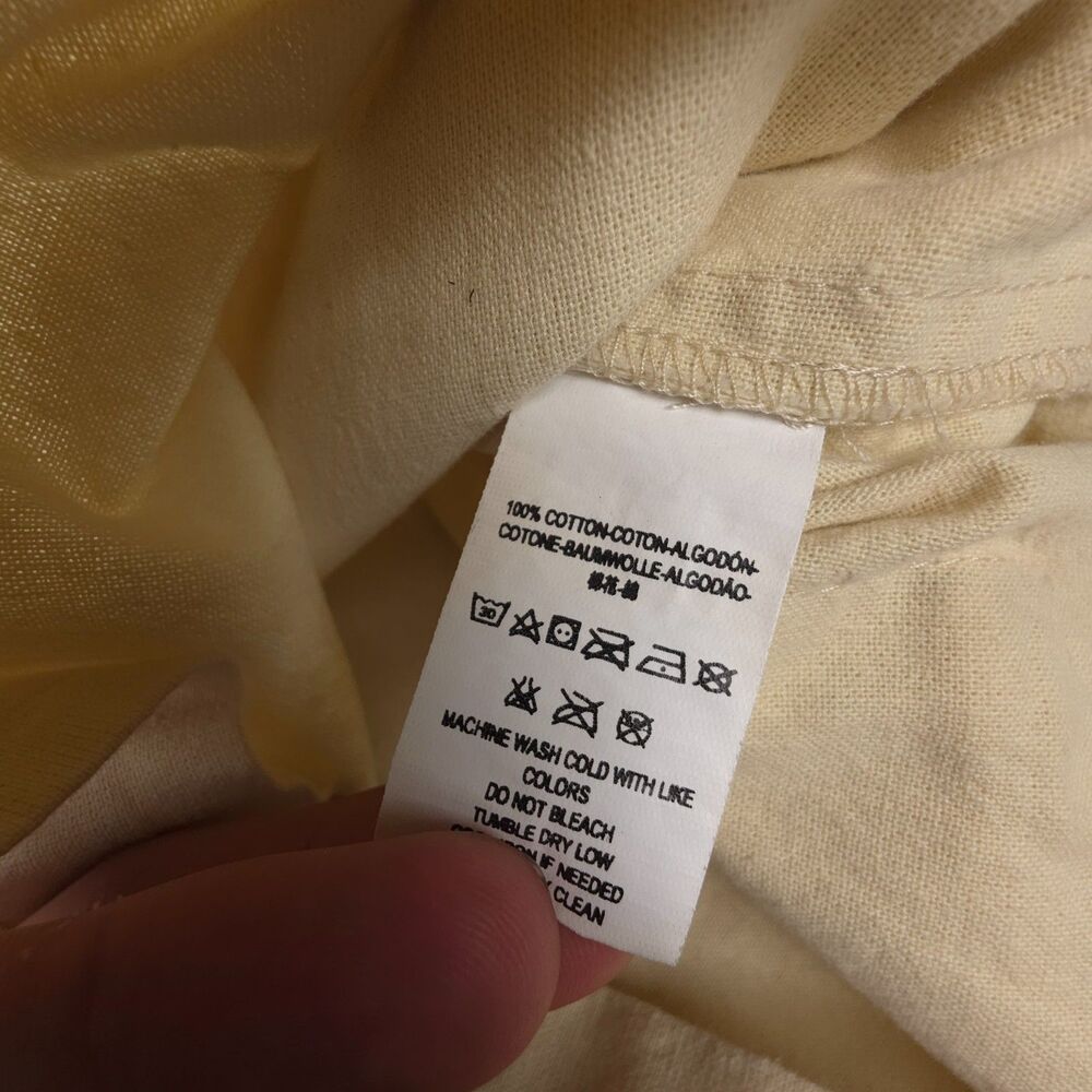 JEN'S PIRATE BOOTY Headliner Romper Mellow Yellow Elevated Western Boho Y2k - Picture 6 of 6